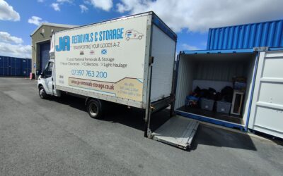 Man & Van Job in Bryncoch to Swansea Storage